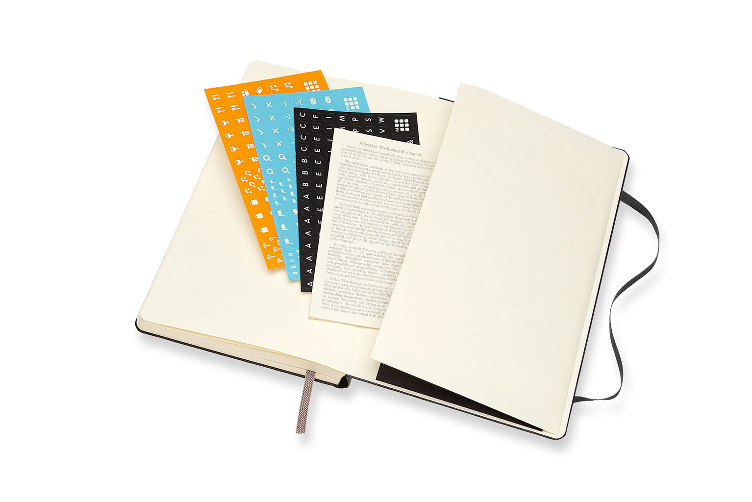 Moleskine notebook with leather cover and pen — personalised gift — CarveOn, made in Ireland