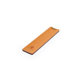 Solid Brass 15cm Ruler & Leather Sheath