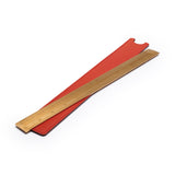 Solid Brass 30cm Ruler & Leather Sheath