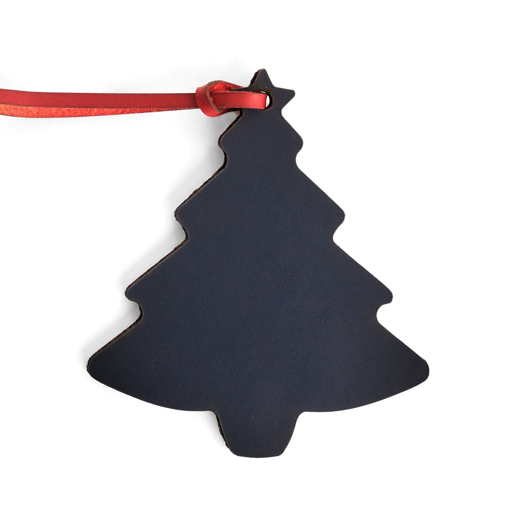 Navy leather desk accessory — personalised gift — CarveOn, made in Ireland#Color_Navy