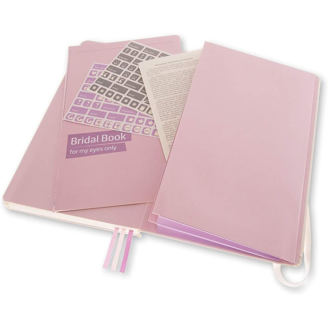 Moleskine notebook with leather cover and pen — personalised gift — CarveOn, made in Ireland